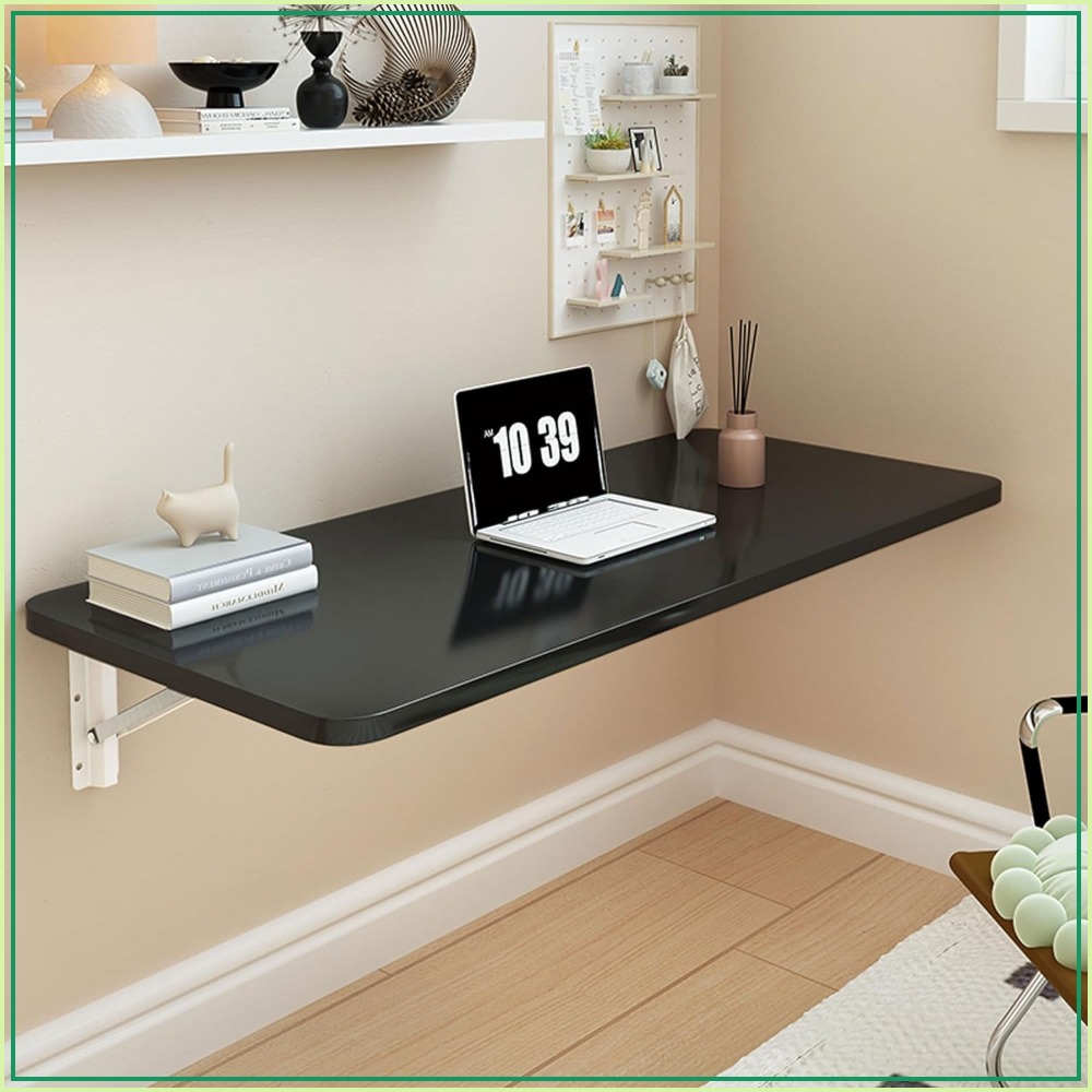 Wall Mounted Desk Fold - Wall Mounted Folding Table, Floating Desk