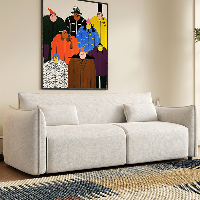 Office Furniture Services - Relaxing White Living Room Sofas Sectional