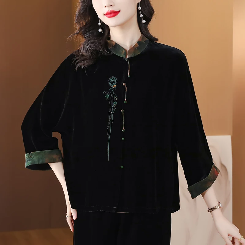 Coat Rack Standing - 2024 Autumn Winter Elegant Casual Top