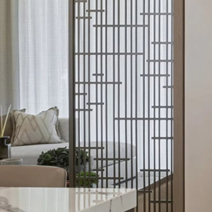 Office Furniture Loft - Stylish Metal Wall Partition Screen With