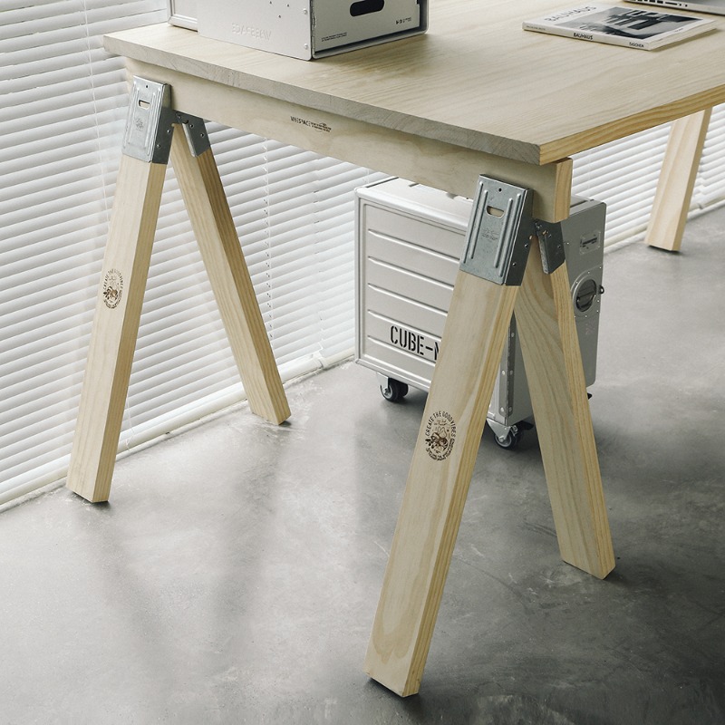 Office Furniture Loft - Loft Industrial Desk Legs Vintage Wooden