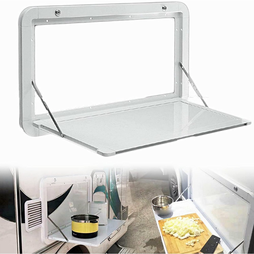 White-Wall Mount Folding Table - Wall Mounted Desk Fold のレビューと価格