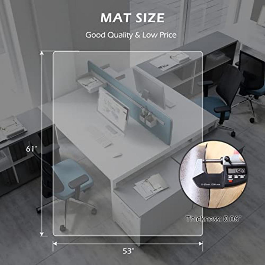 Office Chair Mat for Hard Floo - Chair Mat Hard Floor のレビューと価格