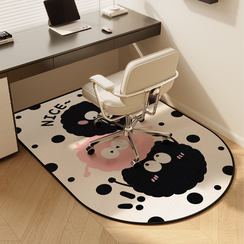 VIKAMA Children's Room Coal Ba - Chair Mat Hard Floor のレビューと価格