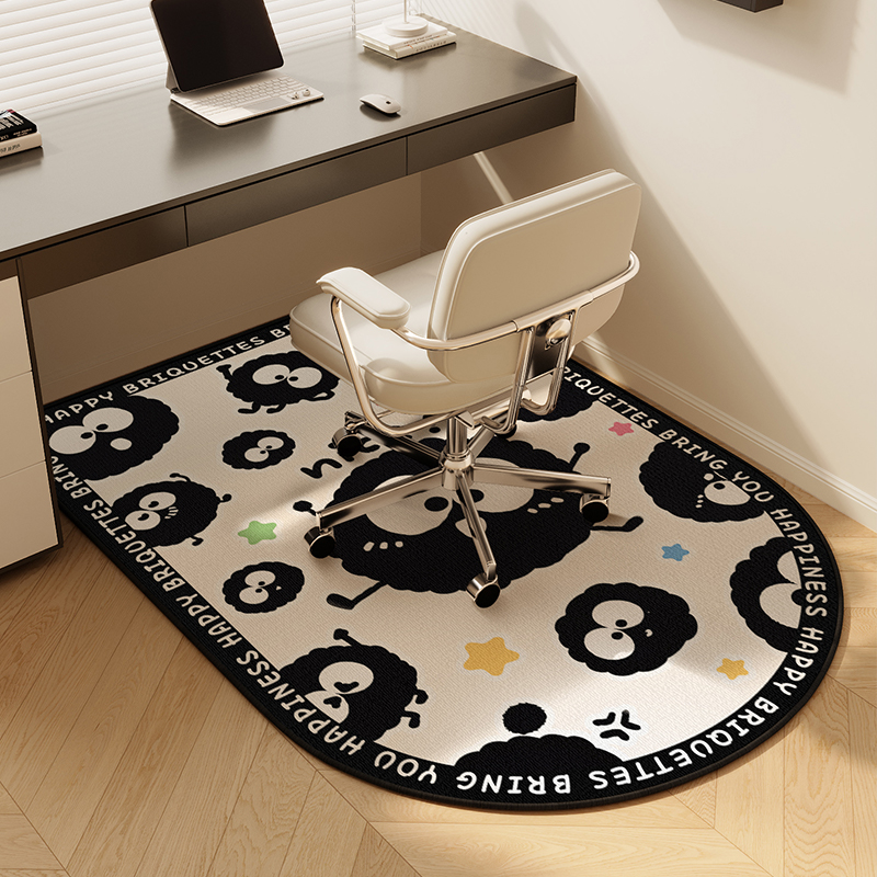 VIKAMA Children's Room Coal Ba - Chair Mat Hard Floor のレビューと価格