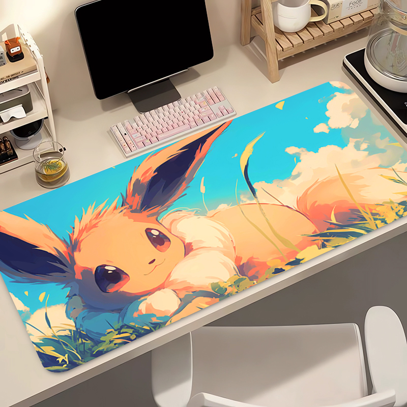 Anime Mouse Pad Pokemon Eevee  - Office Furniture China のレビューと価格