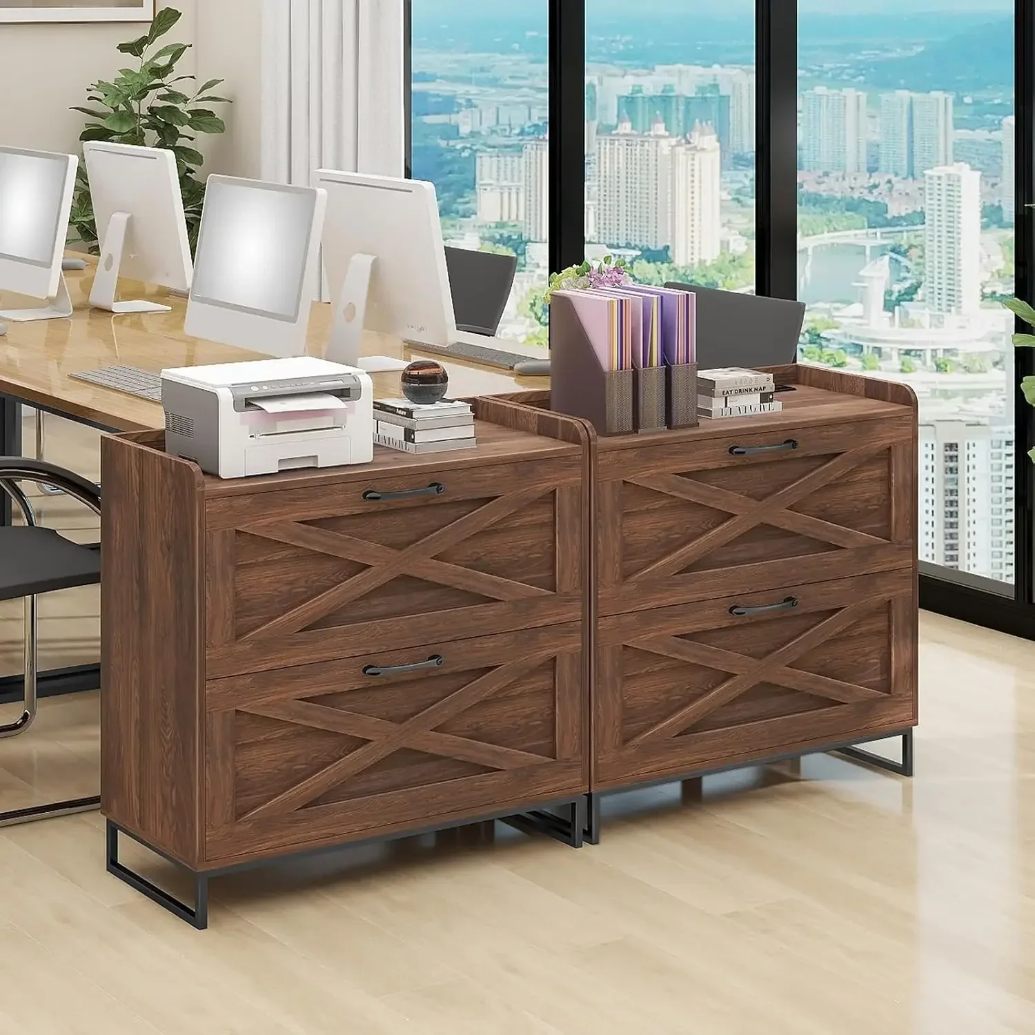 File Cabinet 2 Drawers Lateral - File Cabinet Lateral のレビューと価格