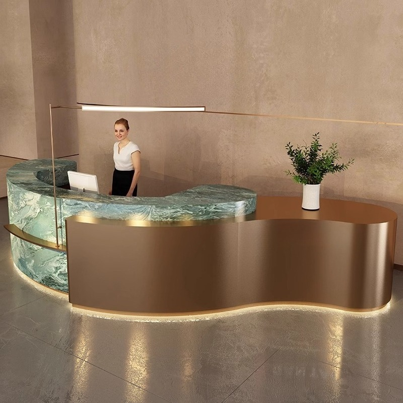 Hotel Minimalist Reception Des - Office Furniture Services のレビューと価格
