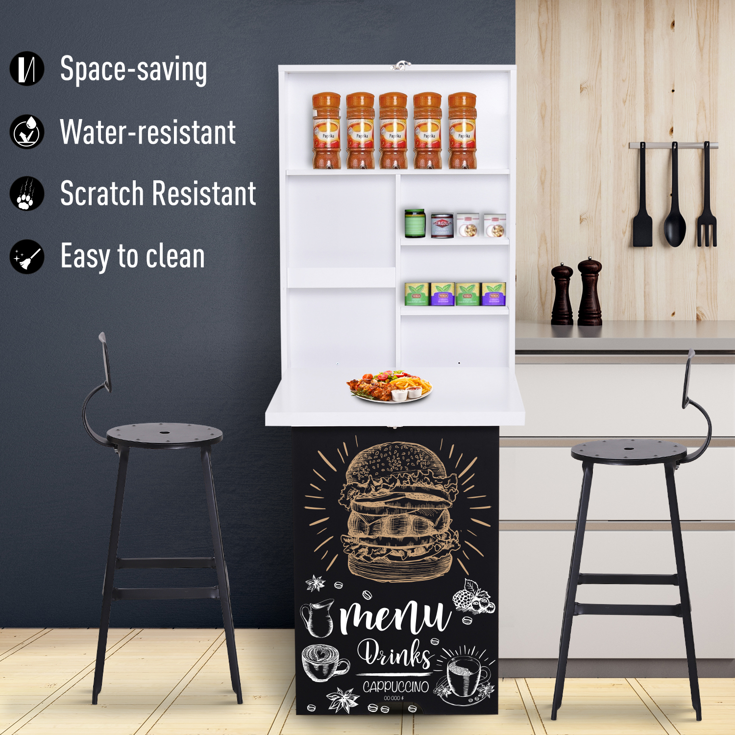 Wall Mounted Folding Desk with - Wall Mounted Desk Fold のレビューと価格