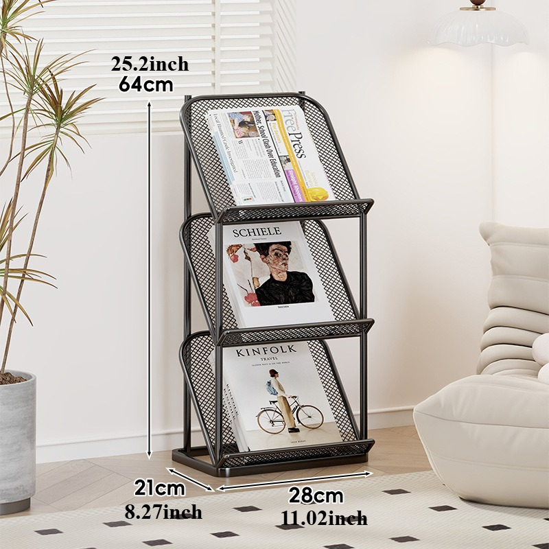 Magazine Storage Rack Newspape - Office Furniture Plan のレビューと価格