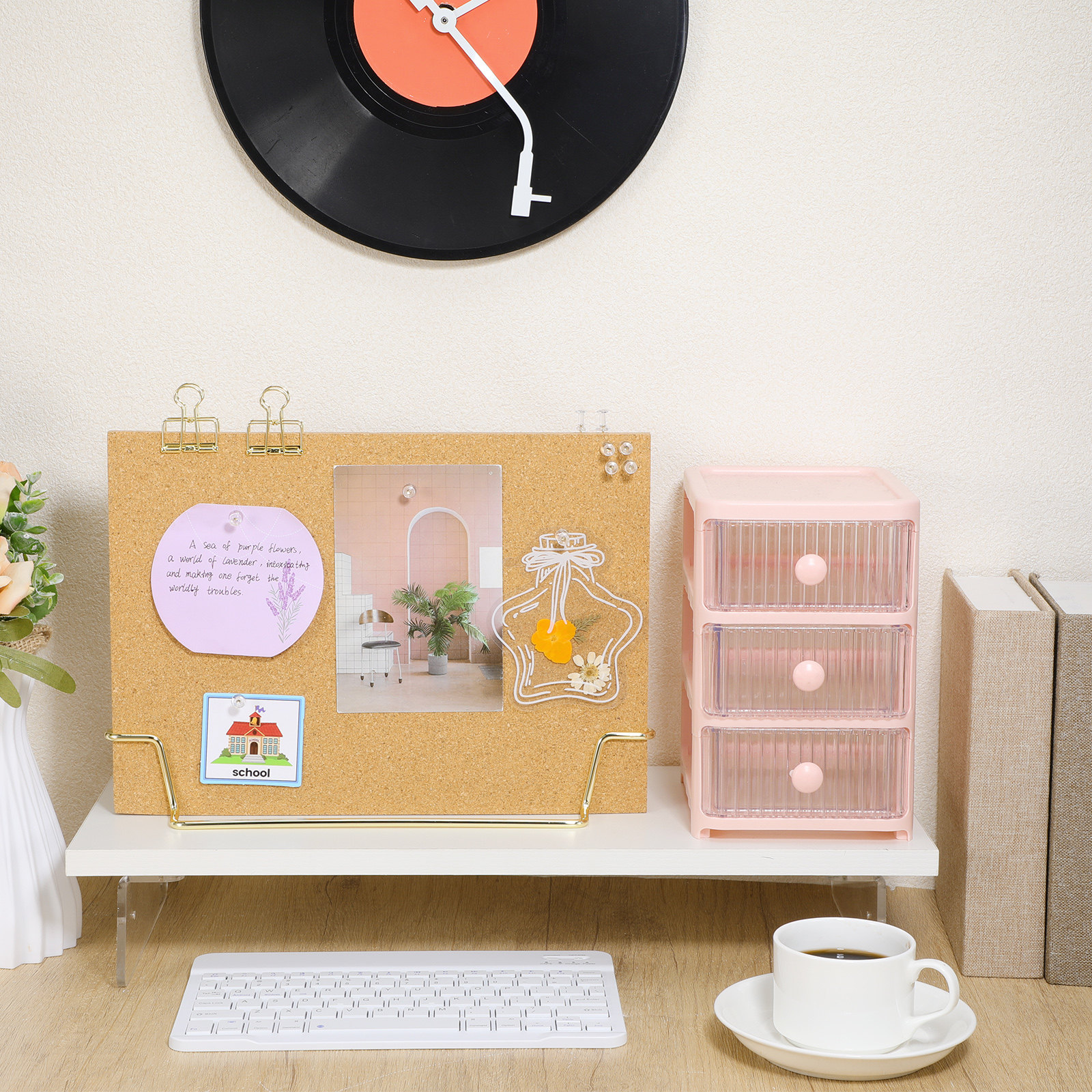 Pin Board Cork Bulletin Wooden - Bulletin Board Cork のレビューと価格