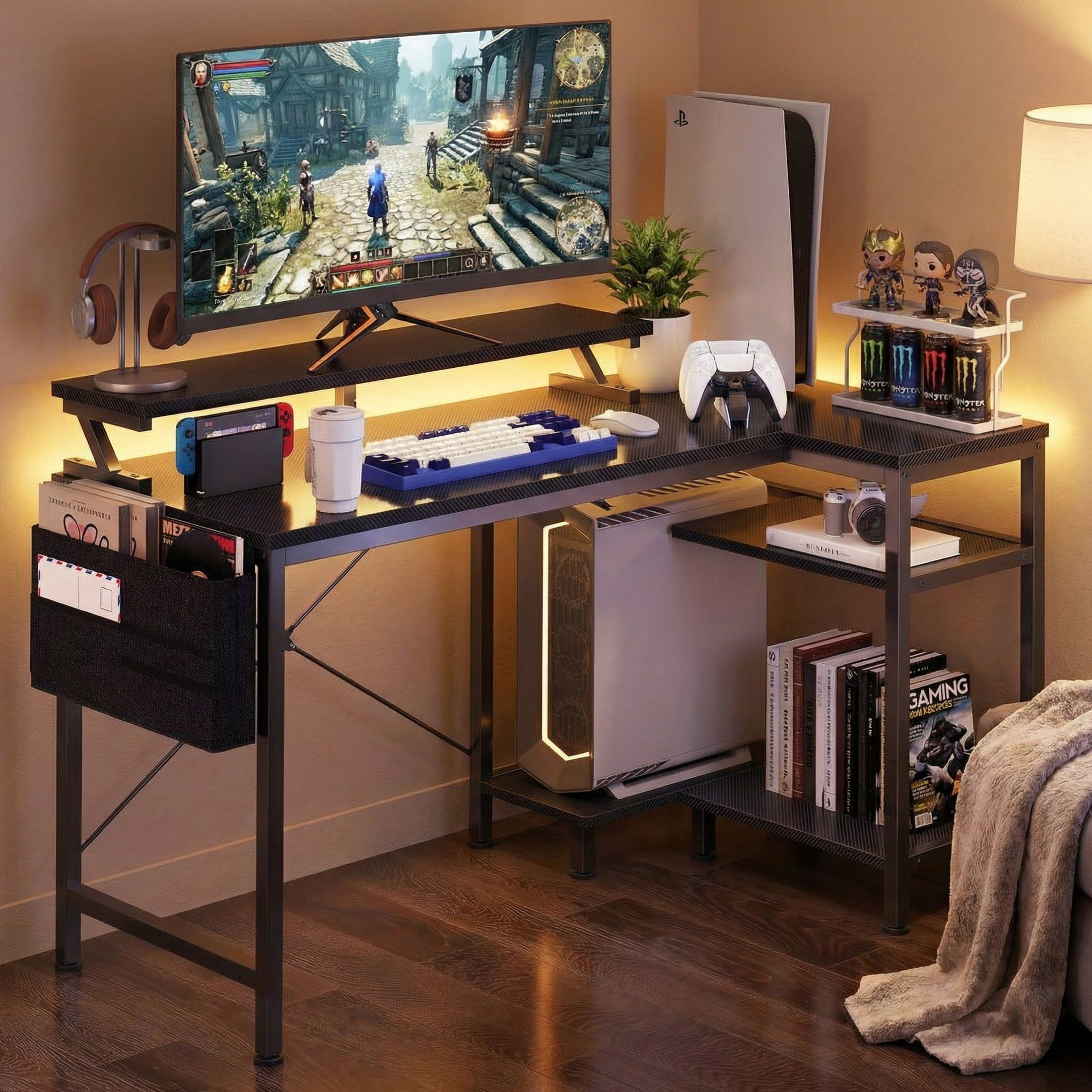 JHK 40IN to 48IN L Shaped with - Office Furniture Plan のレビューと価格