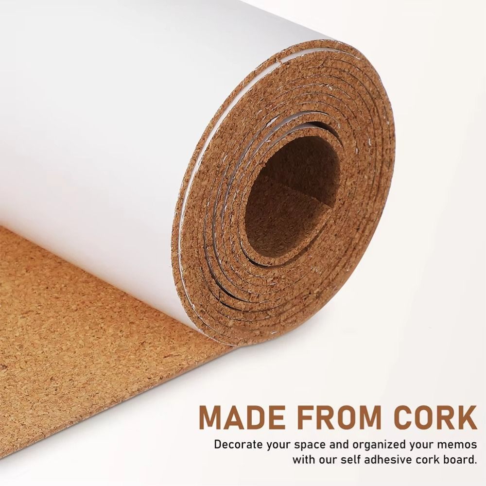 1m Self-Adhesive Cork Roll 2mm - Bulletin Board Cork のレビューと価格