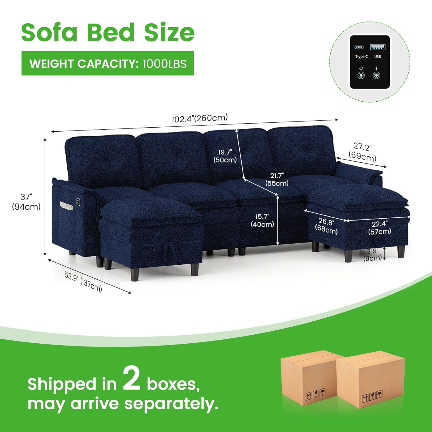 U/L Shaped 4 Seat Sectional So - Office Furniture Plan のレビューと価格