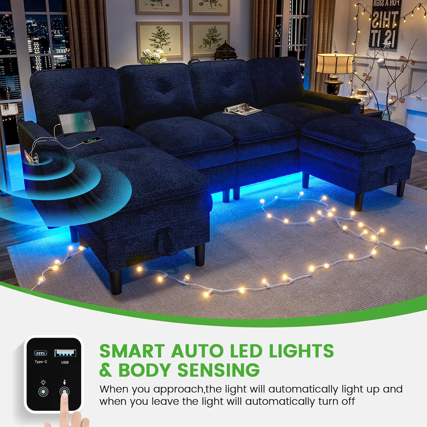 U/L Shaped 4 Seat Sectional So - Office Furniture Plan のレビューと価格