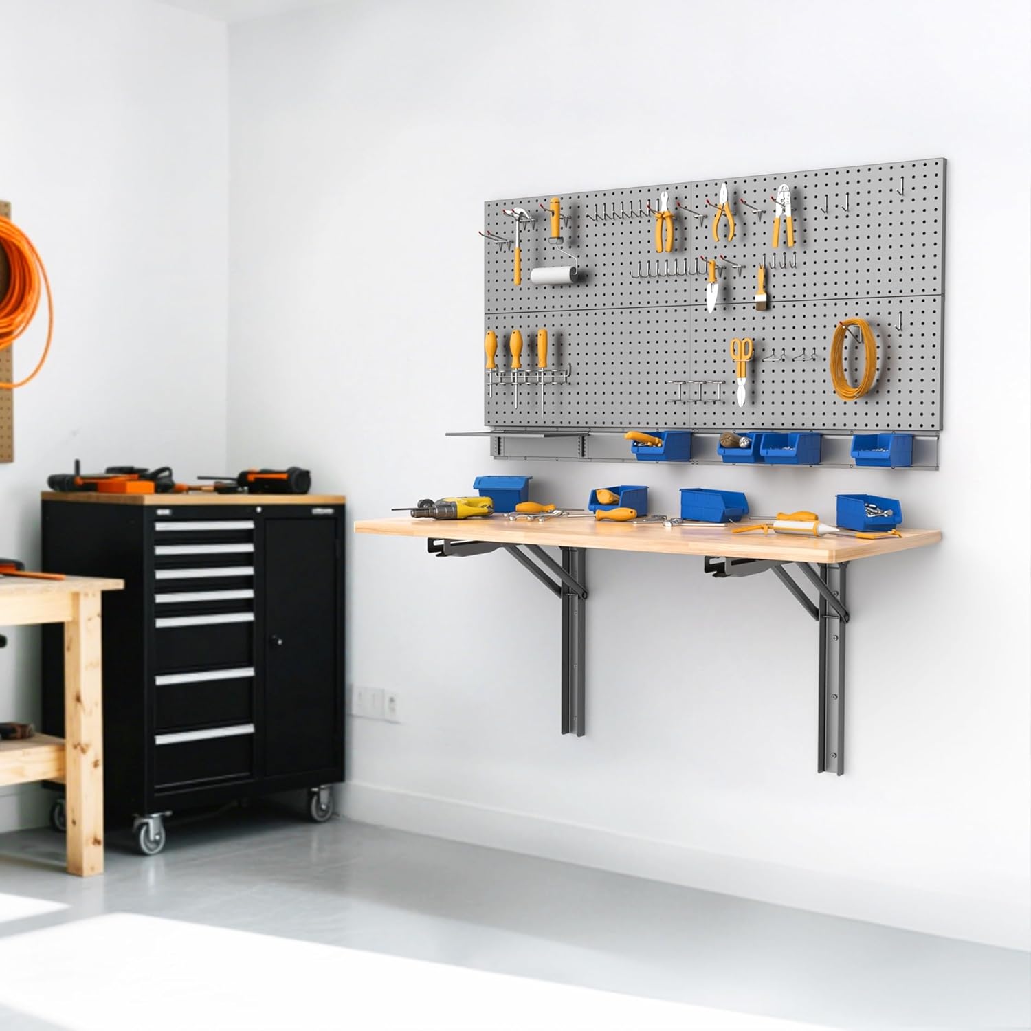 Wall Mounted Folding Workbench - Wall Mounted Desk Fold のレビューと価格
