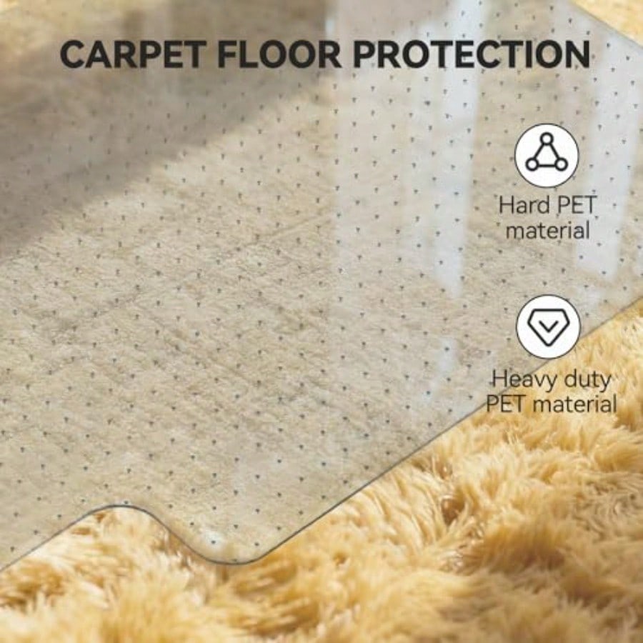 Office Chair Mat for Carpet wi - Chair Mat Hard Floor のレビューと価格