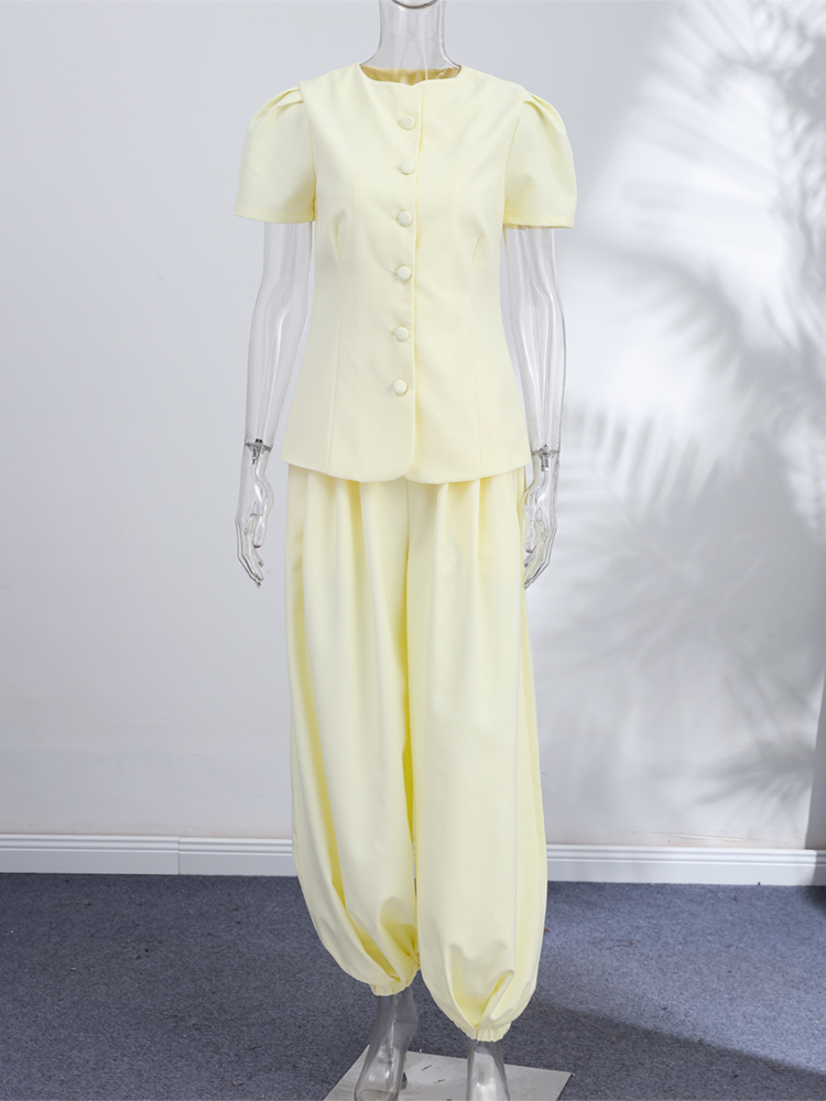 Summer Women Solid Tops Set Sh - Coat Rack Standing のレビューと価格