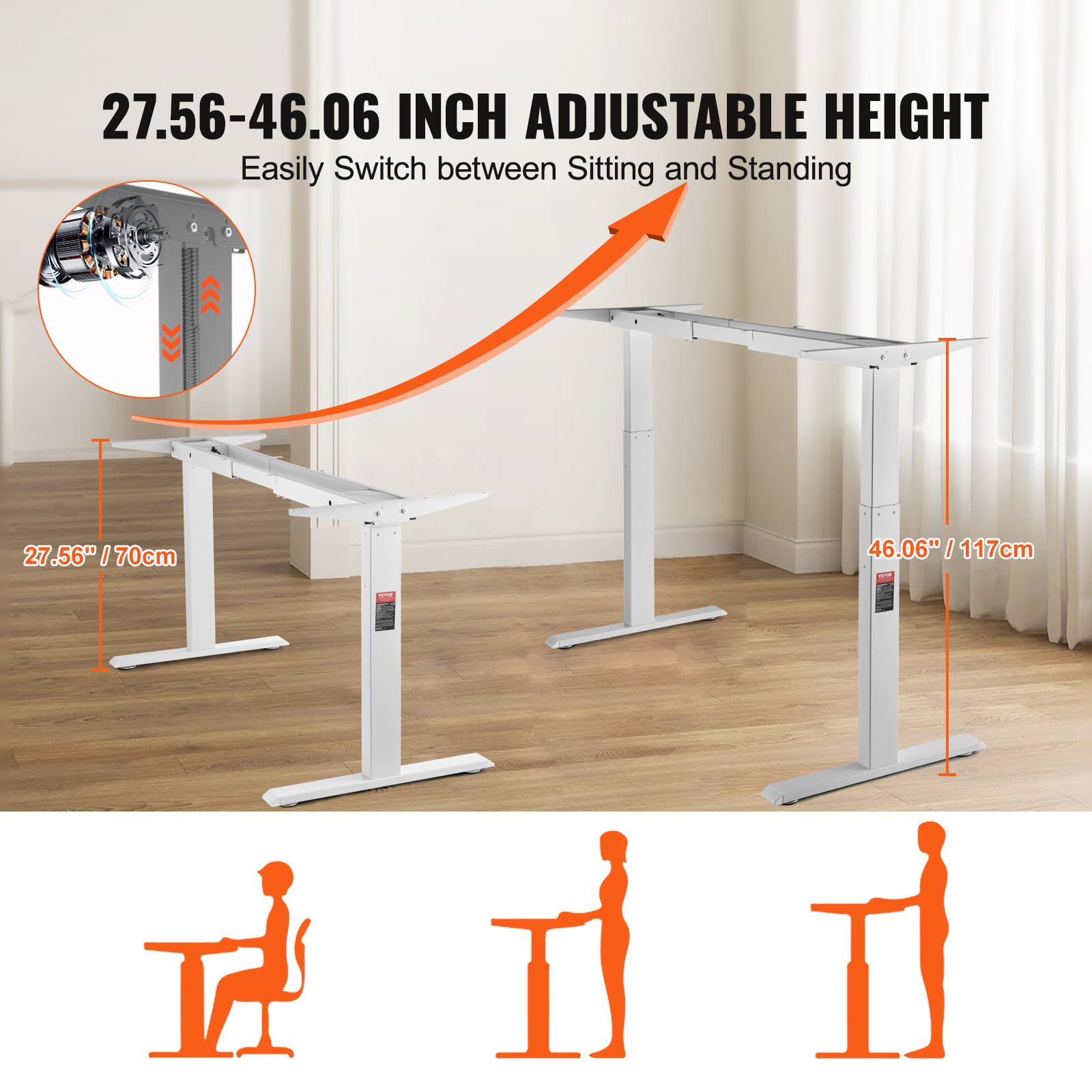 SucceBuy Standing Desk Frame   - Office Furniture Suppliers のレビューと価格
