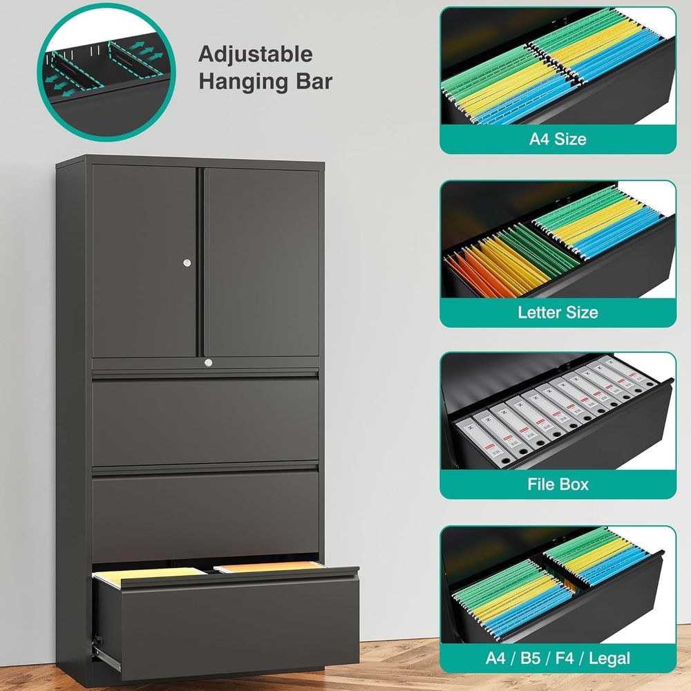 Durable Metal Lateral File Cab - File Cabinet Lateral のレビューと価格
