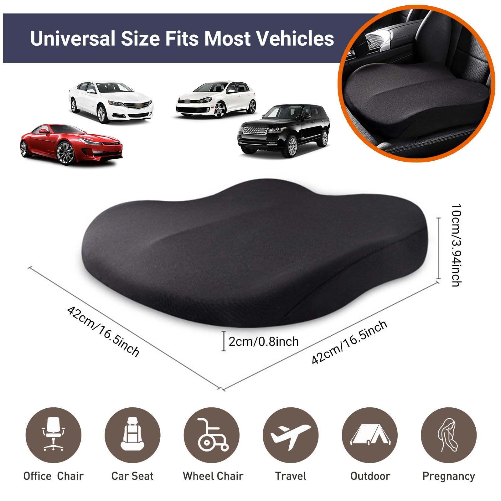 1pc Memory Foam Slow Rebound S - Office Furniture Direct のレビューと価格