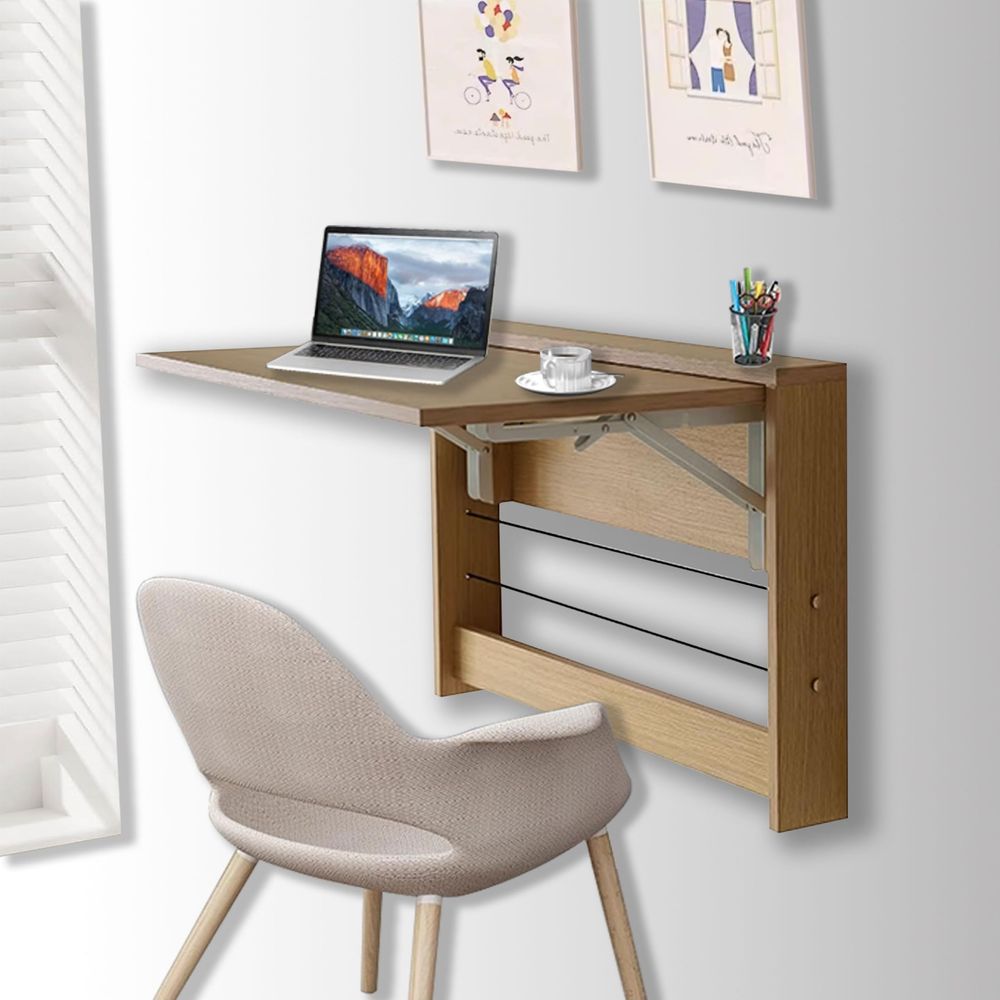 Mounted Folding Table, Floatin - Wall Mounted Desk Fold のレビューと価格