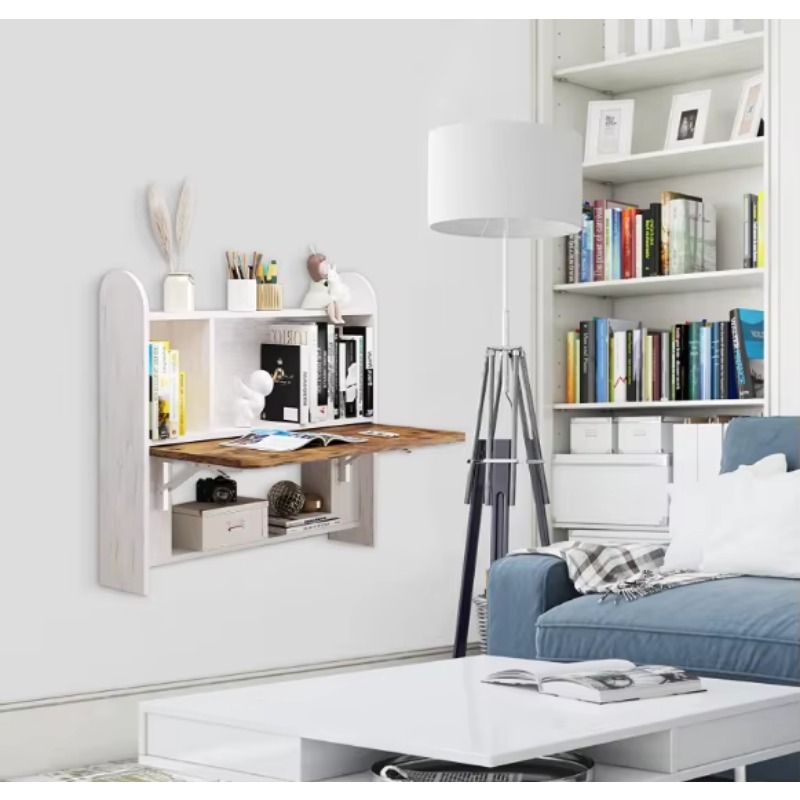 Household wall-mounted study t - Wall Mounted Desk Fold のレビューと価格