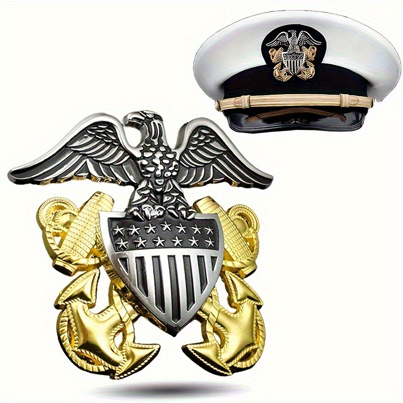 US Naval Officer Hat Badge Eag - Office Furniture Plan のレビューと価格