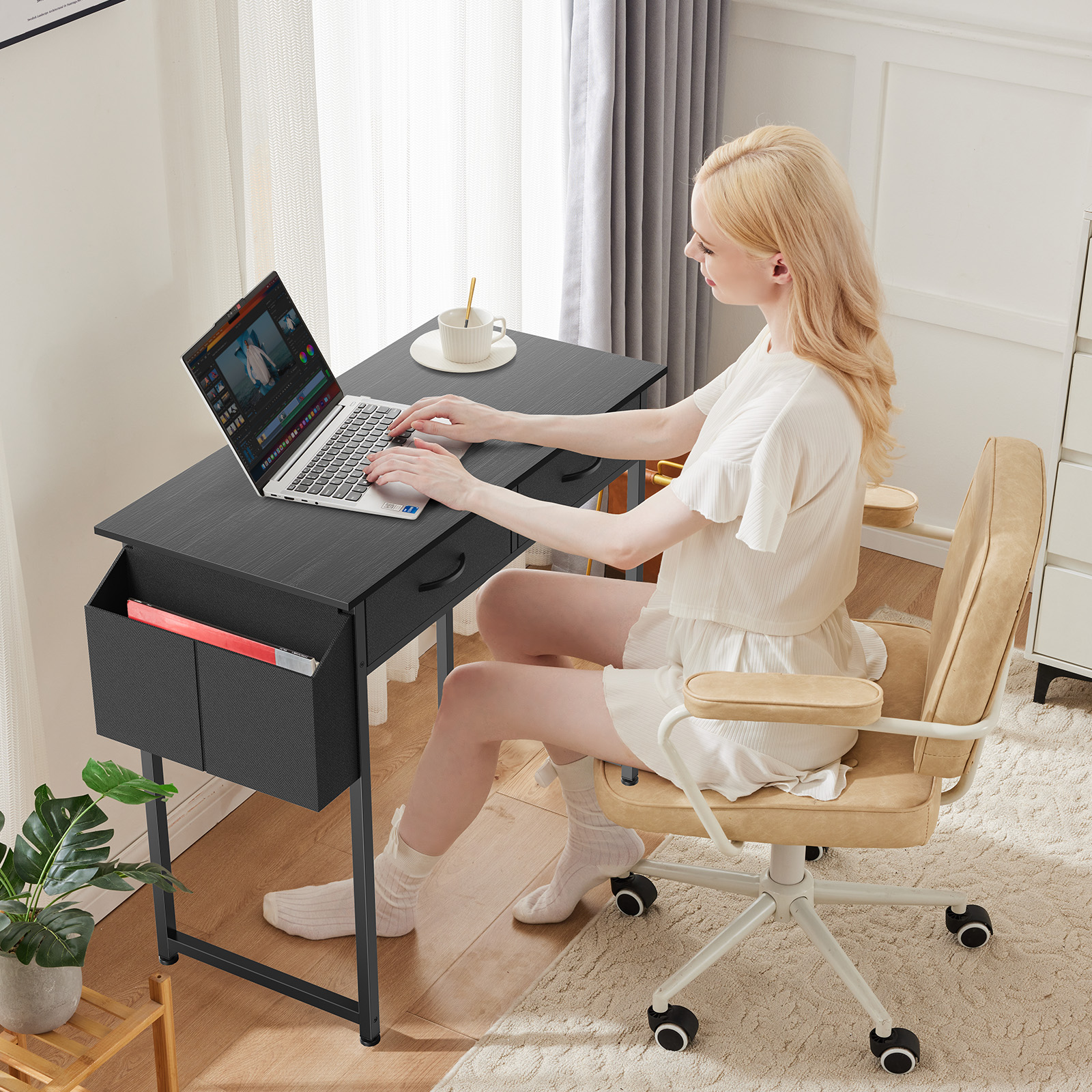 JHK 32 Inch Modern Office Comp - Office Furniture Plan のレビューと価格