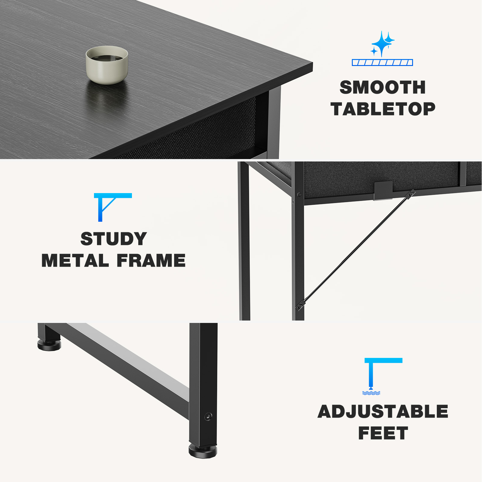 JHK 32 Inch Modern Office Comp - Office Furniture Plan のレビューと価格