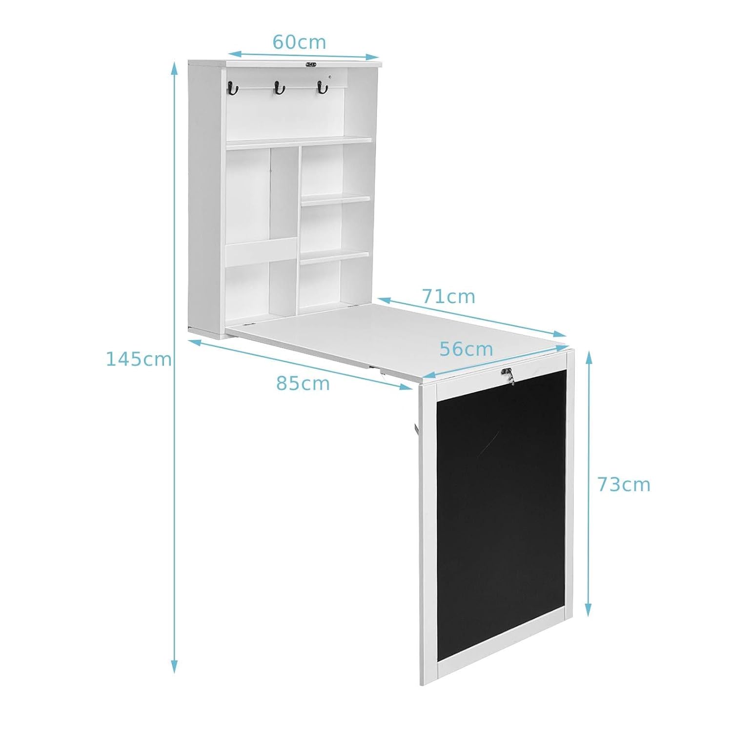Wall Mounted Folding Computer  - Wall Mounted Desk Fold のレビューと価格