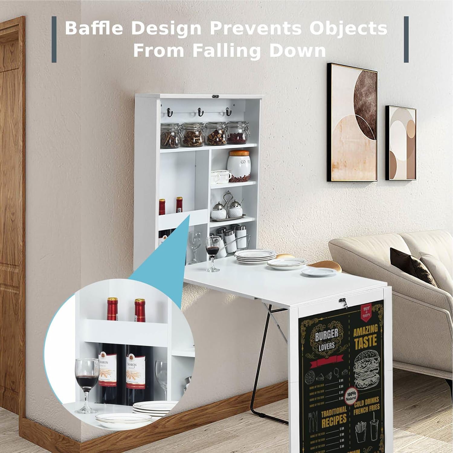 Wall Mounted Folding Computer  - Wall Mounted Desk Fold のレビューと価格