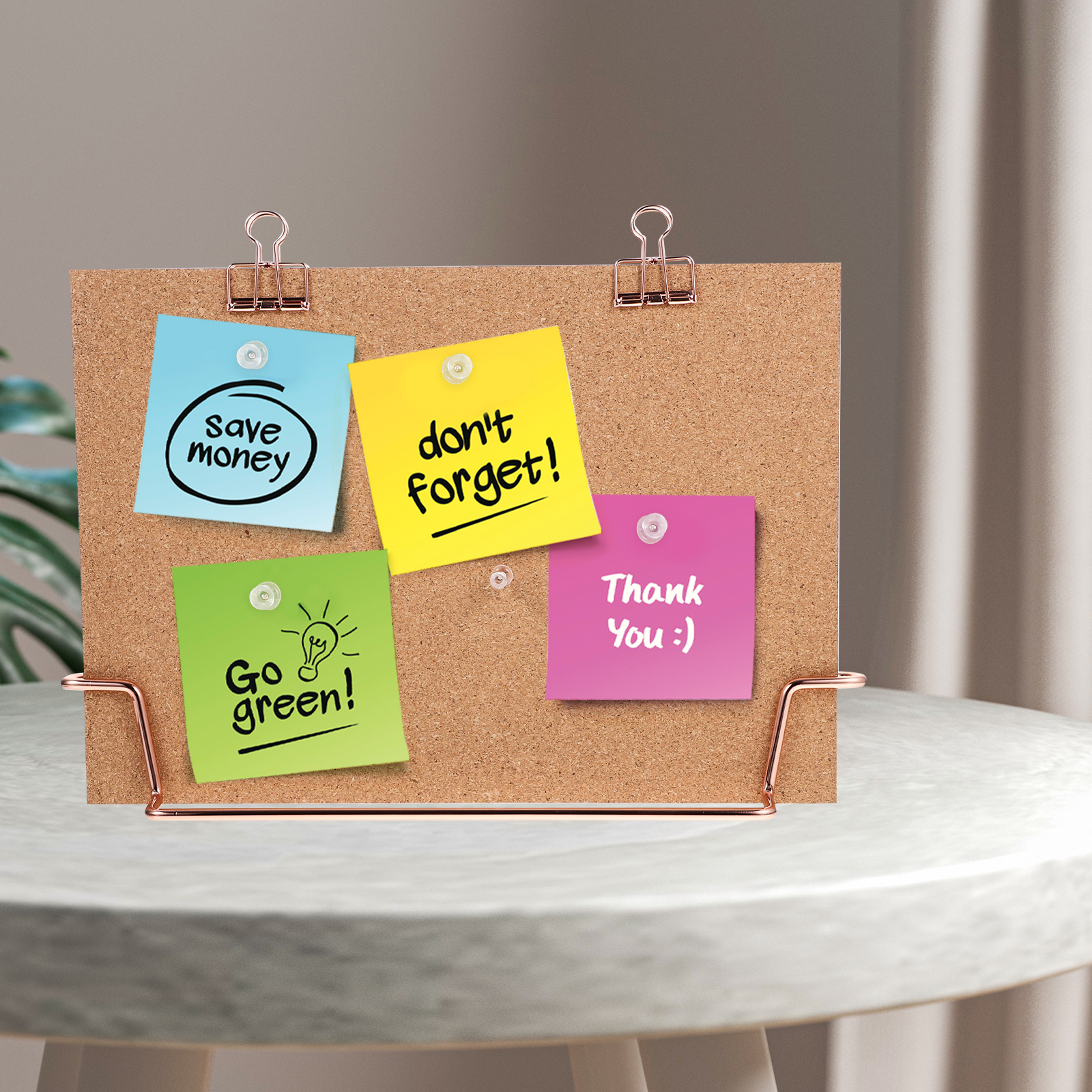 Cork Bulletin Board A4 Golden  - Bulletin Board Cork のレビューと価格