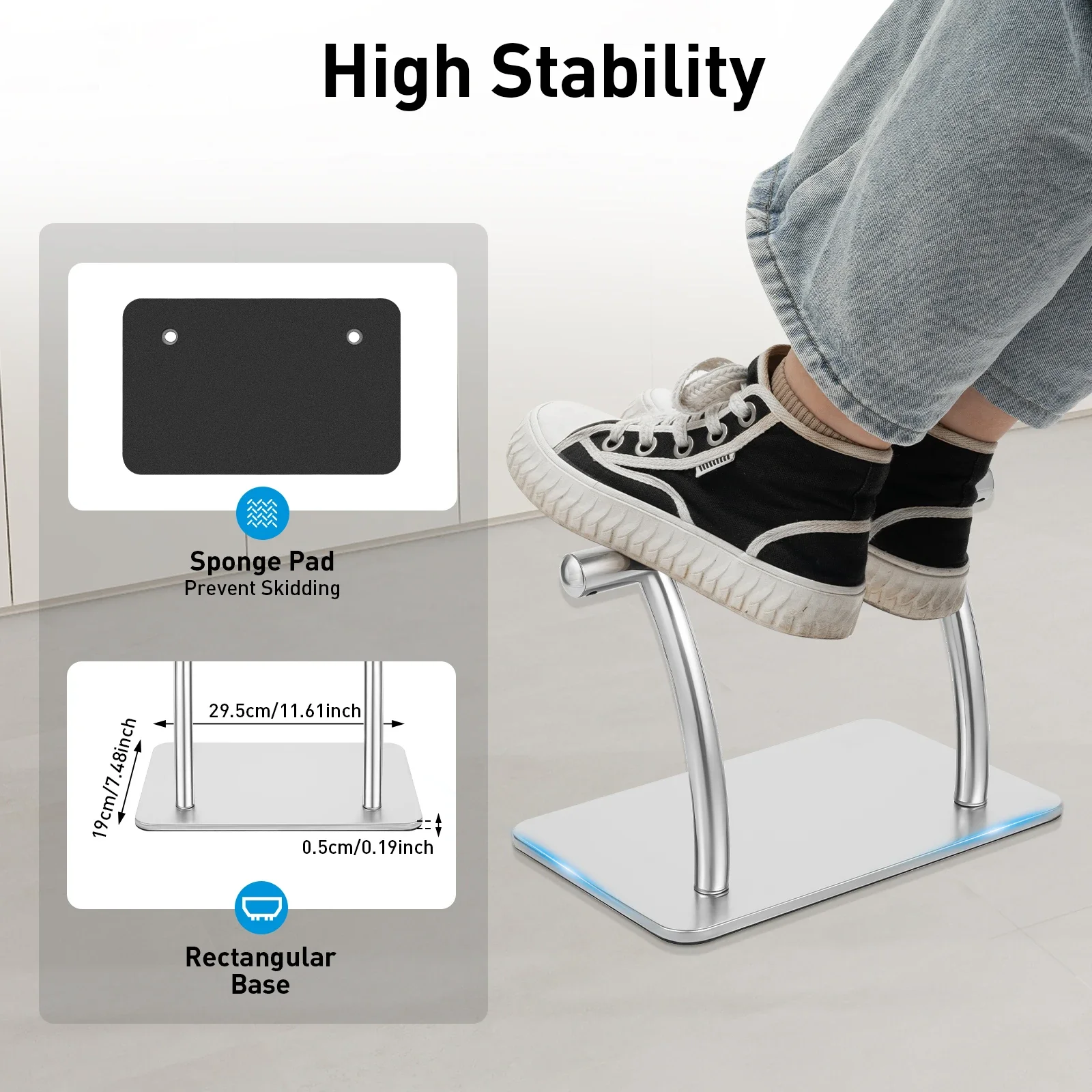 Stainless Steel Foot Rest for  - Office Furniture Suppliers のレビューと価格