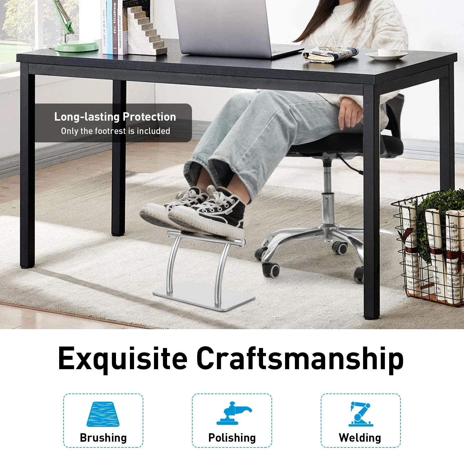 Stainless Steel Foot Rest for  - Office Furniture Suppliers のレビューと価格