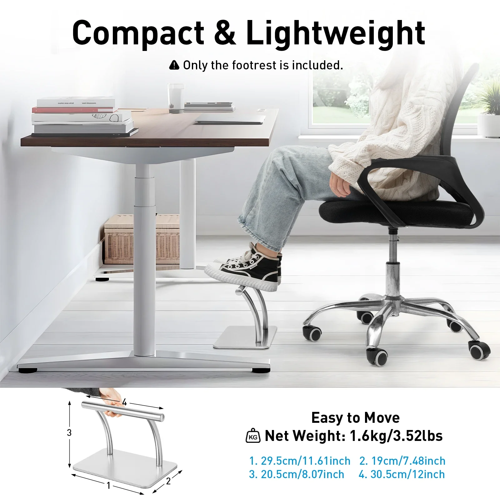 Stainless Steel Foot Rest for  - Office Furniture Suppliers のレビューと価格