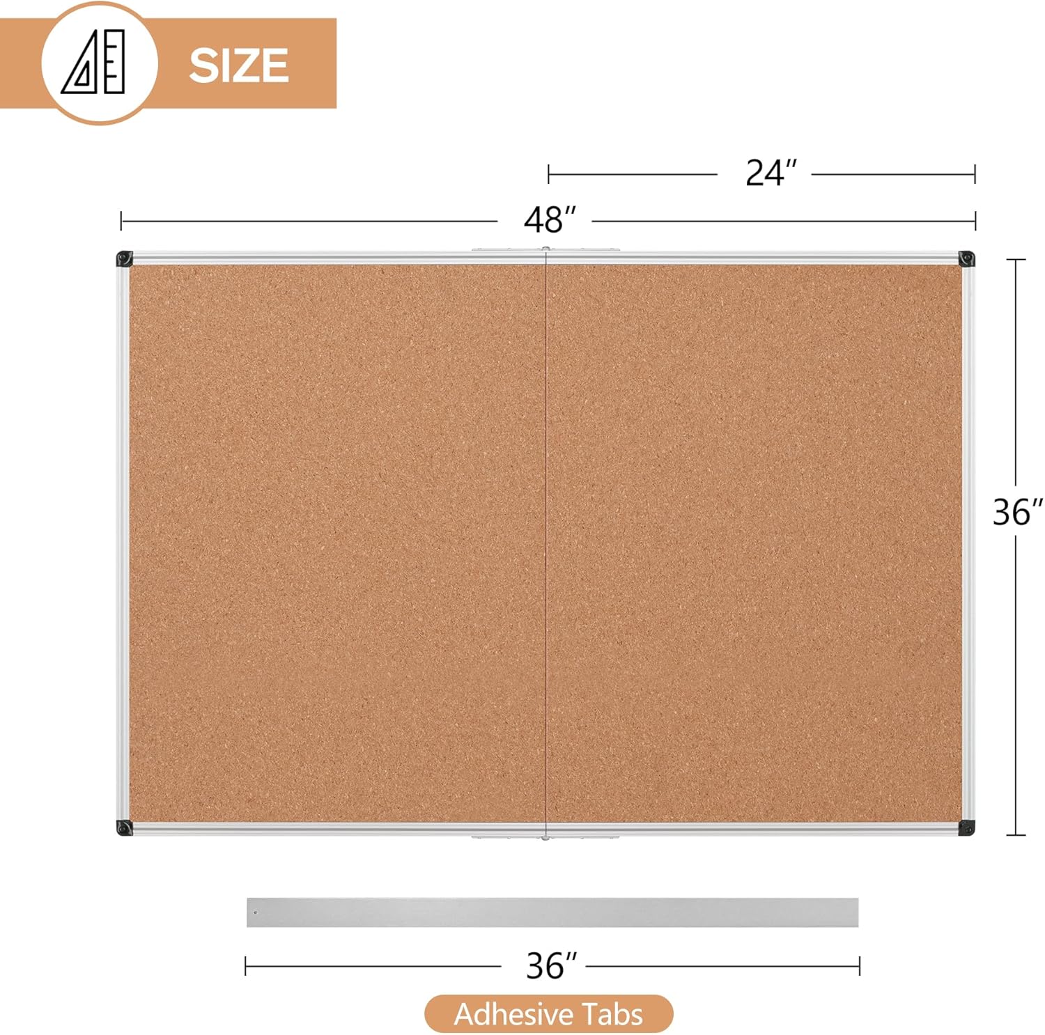 Cork Board Bulletin Board 36x4 - Bulletin Board Cork のレビューと価格