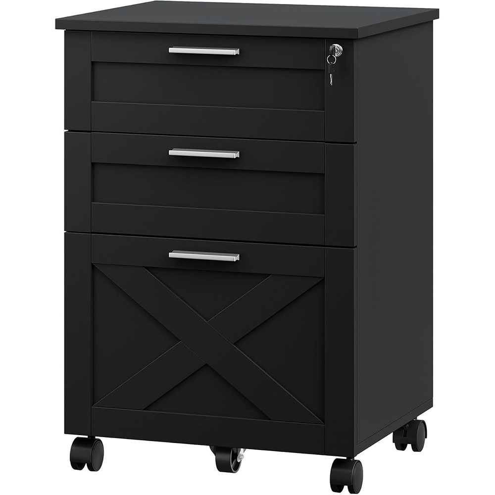 3-Drawer Rolling File Cabinet  - Office Furniture Plan のレビューと価格