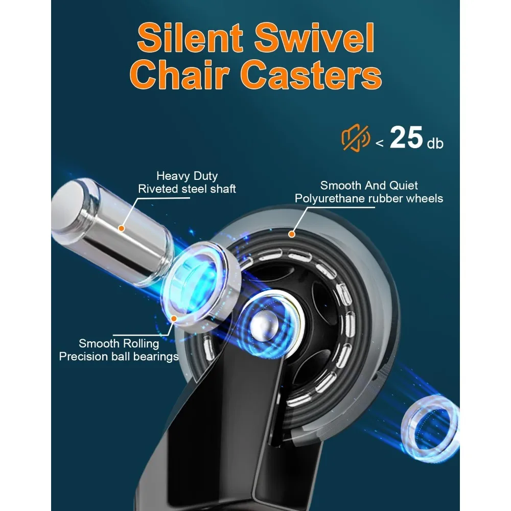 Office Chair Caster Wheels Set - Office Furniture Plan のレビューと価格