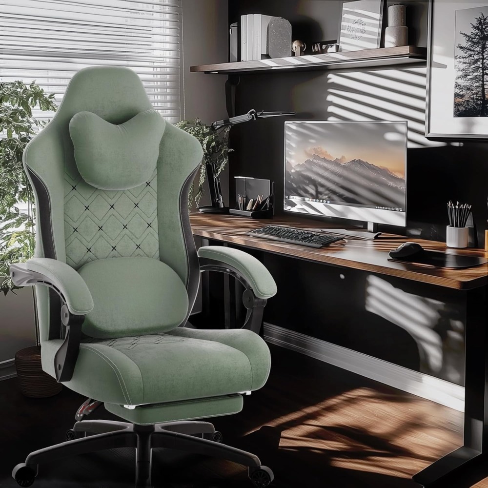 Big and Tall Fabric Gaming Cha - Office Furniture Direct のレビューと価格