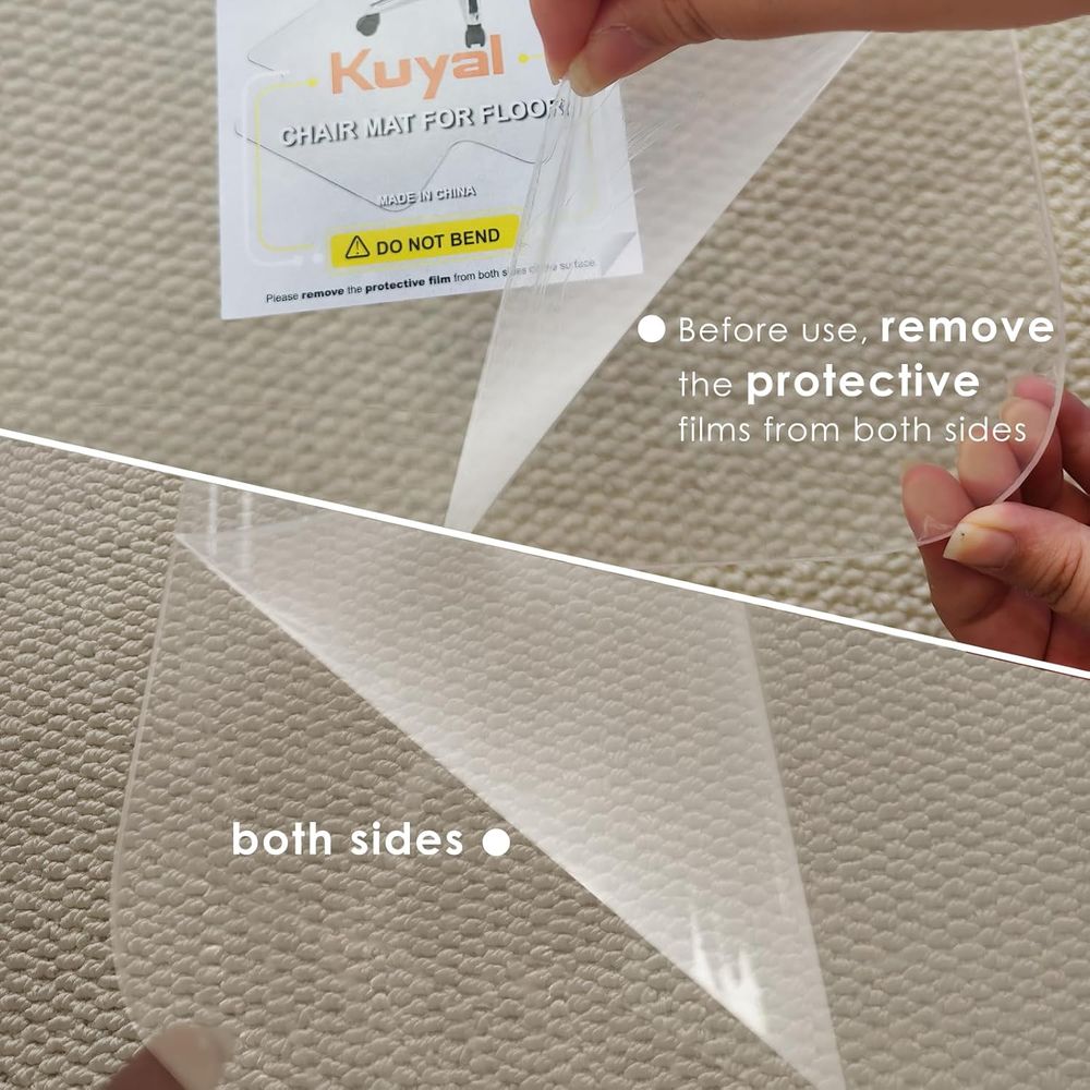 Dual Layer 1/5 Thick Heavy Dut - Chair Mat Hard Floor のレビューと価格