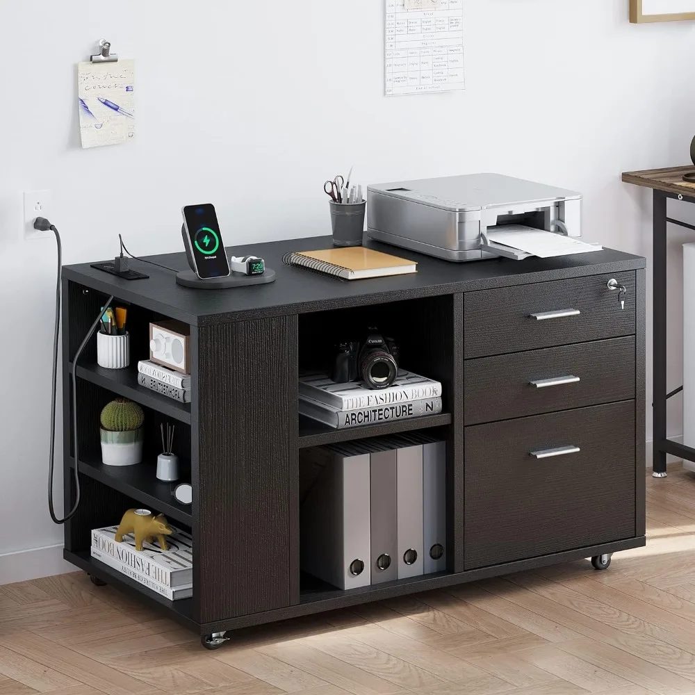 File Cabinet with Charging Sta - File Cabinet Lateral のレビューと価格