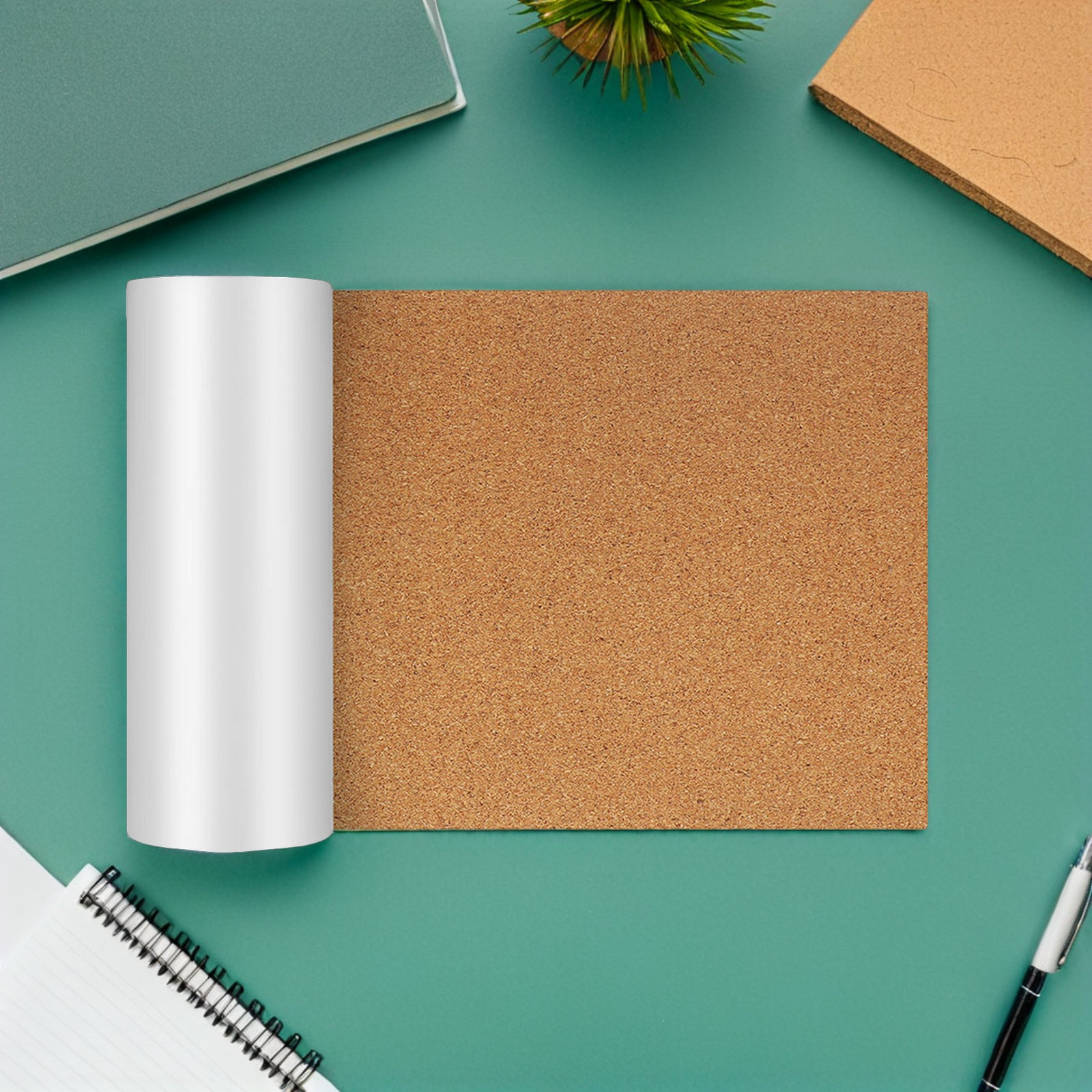 Adhesive Cork Board Sheet 23.6 - Bulletin Board Cork のレビューと価格