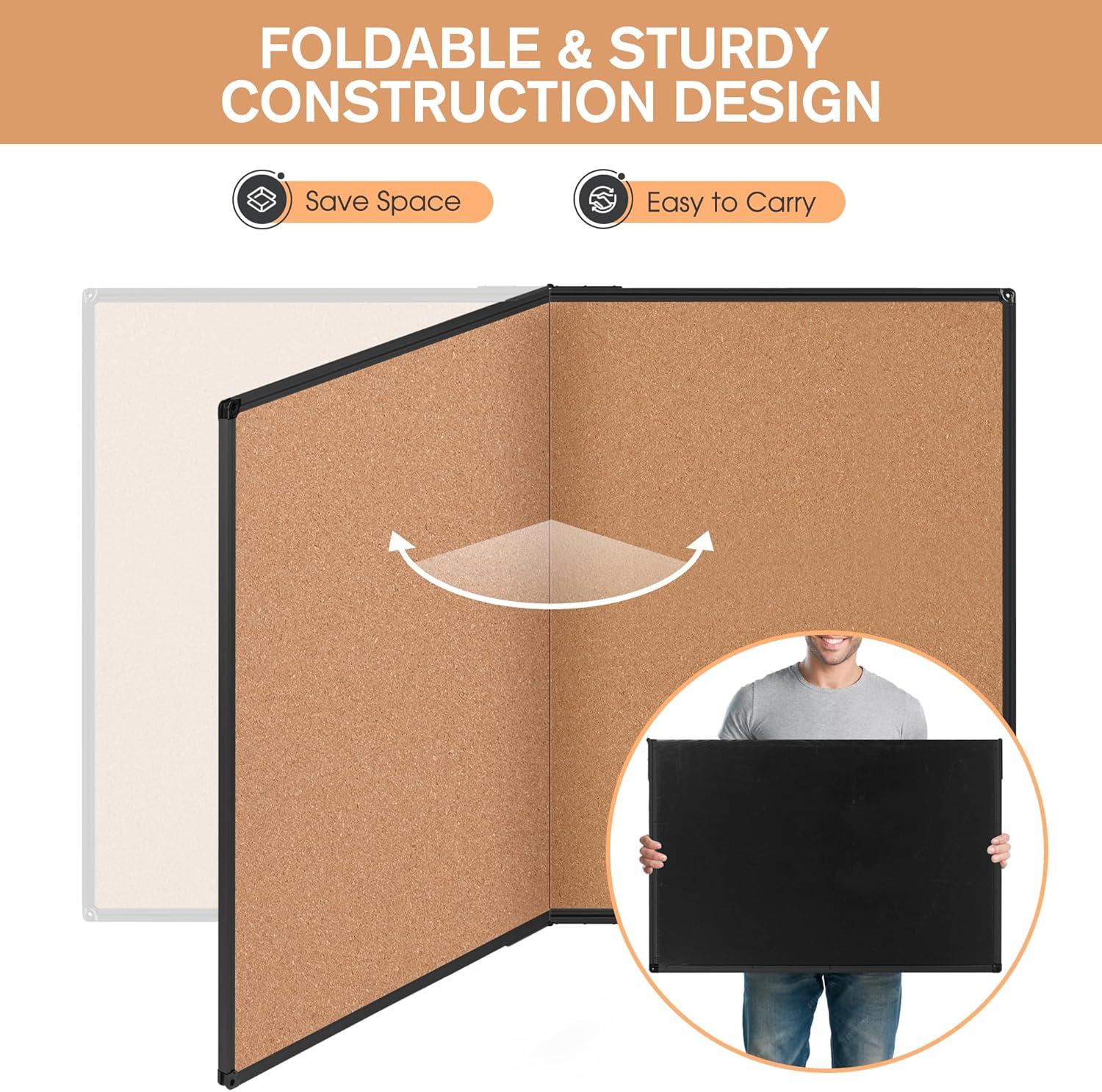 36x48 Cork Board Bulletin Boar - Bulletin Board Cork のレビューと価格