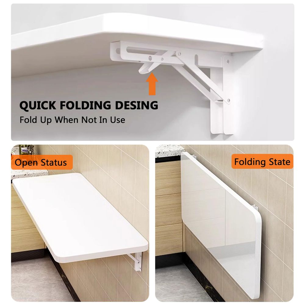 Mounted Folding Table,floating - Wall Mounted Desk Fold のレビューと価格