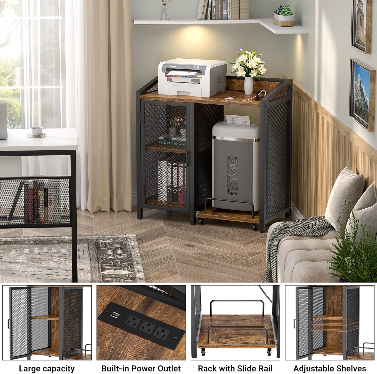 3-Tier Lateral File Cabinet wi - File Cabinet Lateral のレビューと価格