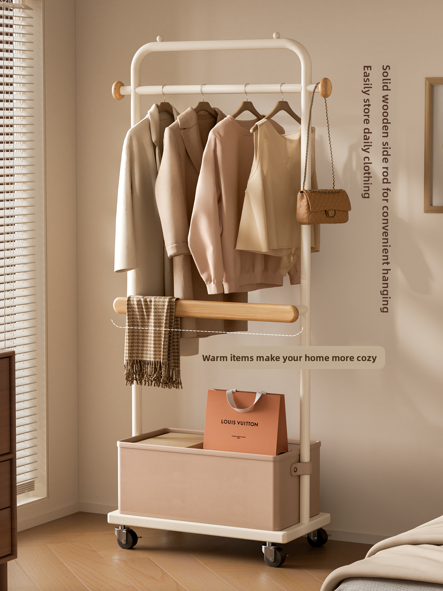 Bedroom Floor Standing Clothes - Coat Rack Standing のレビューと価格