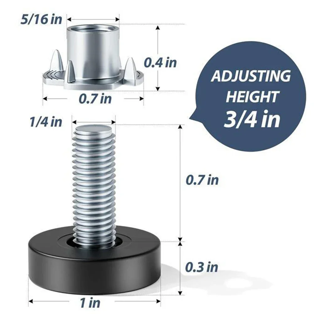 8PCS Adjustable Furniture Leve - Office Furniture Suppliers のレビューと価格